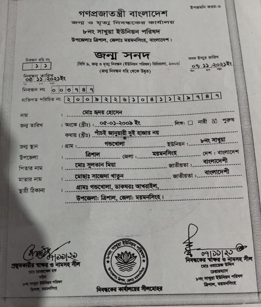 Image of হৃদয় মিয়া